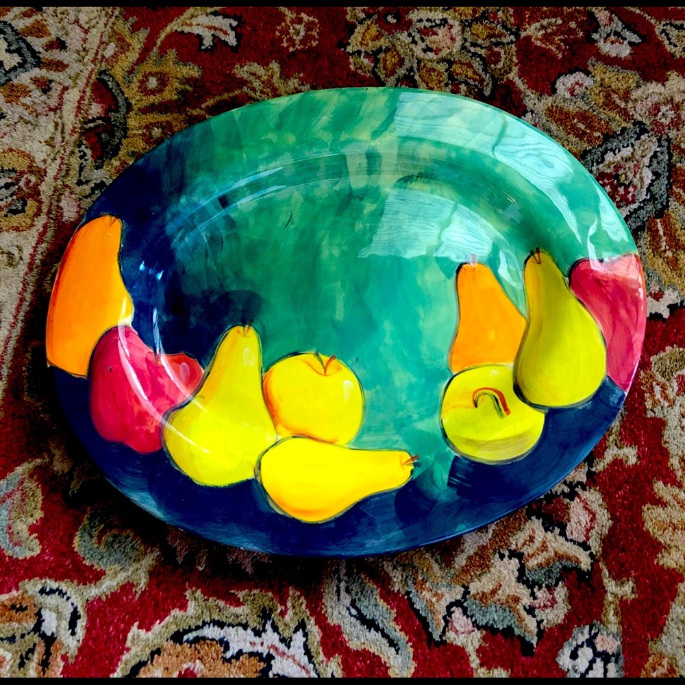 Pottery Barn vintage Serving Platter